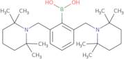 2,6-Bis[(2,2,6,6-tetramethyl-1-piperidinyl)methyl]phenylboronic Acid (contains varying amounts of …