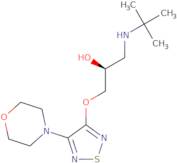 (S)-1-(tert-Butylamino)-3-[(4-morpholino-1,2,5-thiadiazol-3-yl)oxy]propan-2-ol