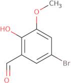 5-Bromo-2-hydroxy-3-methoxybenzaldehyde