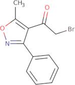 4-Bromoacetyl-5-methyl-3-phenylisoxazole