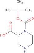 1-Boc-piperazine-2-carboxylic acid