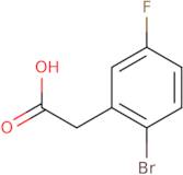 2-Bromo-5-fluorophenylacetic acid