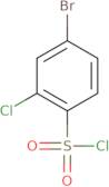 4-Bromo-2-chlorobenzenesulphonyl chloride