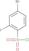 4-Bromo-2-fluorobenzenesulfonyl chloride