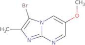 3-Bromo-6-methoxy-2-methylimidazo[1,2-A]pyrimidine