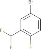 4-Bromo-2-(difluoromethyl)-1-fluorobenzene