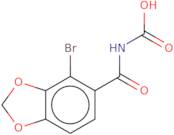 2-(4-Bromobenzo[d][1,3]dioxole-5-carboxamido)acetic acid