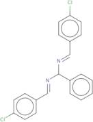 N,N'-Bis-(4-chlorobenzylidene)-C-phenylmethanediamine