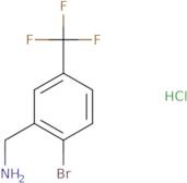 2-Bromo-5-(trifluoromethyl)benzylamine hydrochloride