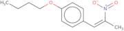 4'-Butoxy-β-methyl-β-nitrostyrene