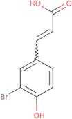 3-Bromo-4-hydroxycinnamic acid