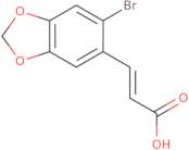 6-Bromo-3,4-methylenedioxycinnamic acid