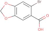 6-Bromobenzo-(1,3)-dioxole-5-carboxylic acid