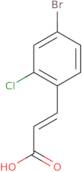 4-Bromo-2-chlorocinnamic acid