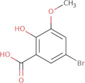 5-Bromo-2-hydroxy-3-methoxybenzoic acid