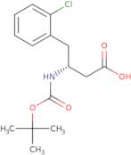 Boc-D-b-HoPhe(2-Cl)-OH