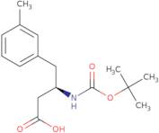 Boc-D-b-HoPhe(3-Me)-OH