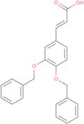 (E)-3-(3,4-Bis(benzyloxy)phenyl)acrylic acid