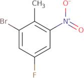 1-Bromo-5-fluoro-2-methyl-3-nitrobenzene