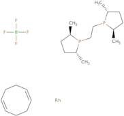 1,2-Bis[(2R,5R)-2,5-(dimethylphospholano]ethane(cyclooctadiene)rhodium(I) tetrafluoroborate