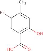 5-Bromo-2-hydroxy-4-methylbenzoic acid