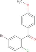 (5-Bromo-2-chlorophenyl)(4-methoxyphenyl)-methanone