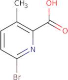6-Bromo-3-methylpyridine-2-carboxylic acid