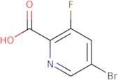 5-Bromo-3-fluoropyridine-2-carboxylic acid