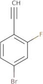 4-Bromo-1-ethynyl-2-fluorobenzene