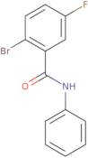 2-Bromo-5-fluoro-N-phenylbenzamide