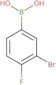 3-BroMo-4-fluorophenylboronic acid