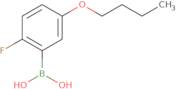 5-Butoxy-2-Fluorophenylboronic Acid