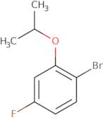 2-Bromo-4-fluoro-1-isopropoxybenzene