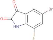 5-Bromo-7-Fluoro-1H-Indole-2,3-Dione