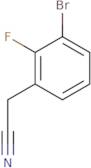 (3-Bromo-2-fluorophenyl)acetonitrile