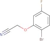 (2-Bromo-5-fluorophenoxy)acetonitrile