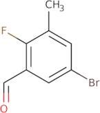 5-Bromo-2-fluoro-3-methylbenzaldehyde