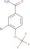 3-Bromo-4-(trifluoromethoxy)benzamide