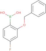 2-Benzyloxy-4-Fluorophenylboronic Acid