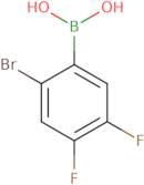 2-Bromo-4,5-Difluorophenylboronic Acid