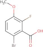 6-Bromo-2-fluoro-3-methoxybenzoic acid