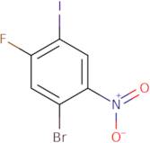 1-BroMo-5-fluoro-4-iodo-2-nitrobenzene