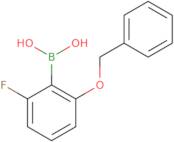 2-Benzyloxy-6-fluorophenylboronic acid