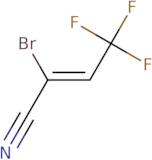 2-Bromo-4,4,4-trifluoro-2-butenenitrile