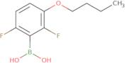 3-Butoxy-2,6-Difluorophenylboronic Acid