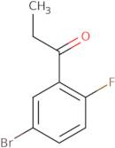 1-(5-bromo-2-fluoro-phenyl)propan-1-one