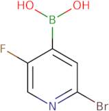 2-BroMo-5-fluoropyridine-4-boronic acid
