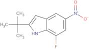 2-tert-butyl-7-fluoro-5-nitro-1H-indole