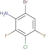 6-Bromo-3-chloro-2,4-difluorobenzenamine