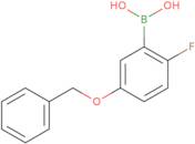 5-(Benzyloxy)-2-fluorophenylboronic acid